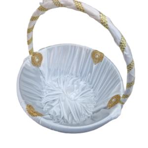 PANIER MOYEN BLANCH ET OR